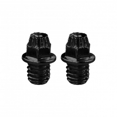 Leatt Stainless Pin Kit Diamond Studs 4mm - 40PCS - Black