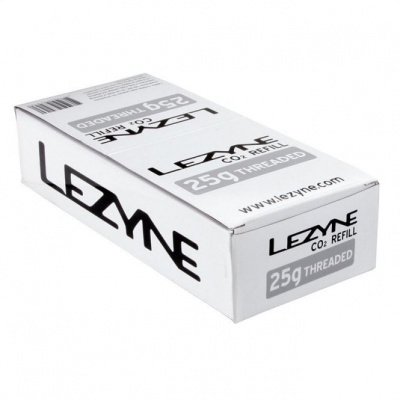 Lezyne 25G Threaded CO2 Cartridge Box of 30