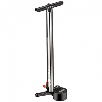 Lezyne CNC Digital Drive Floor Pump - Silver/Hi Gloss