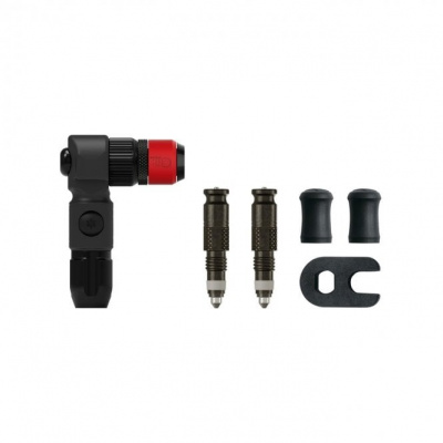 Lezyne Pump ABS Flex Hose with Clik Chuck and Clik Valve Cores