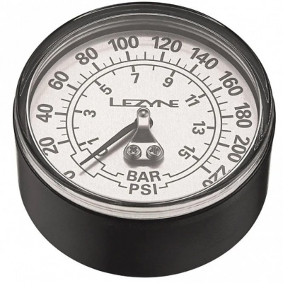Lezyne Replacement Floor Pump Gauge 220 PSI - 2.5 Inch