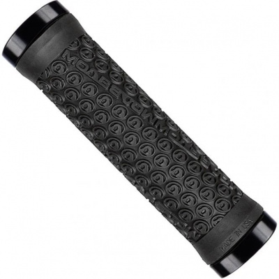 Lizard Skins Dual-Clamp Lock-On Moab Grips - Black