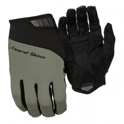 Lizard Skins Monitor Traverse Long Finger Gloves - Titanium Gray