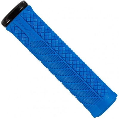 Lizard Skins Single-Clamp Lock-On Charger Evo Grips - Blue