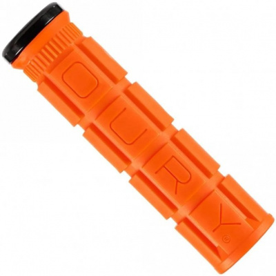 Lizard Skins Single-Clamp Lock-On Oury V2 Grips - Blaze Orange