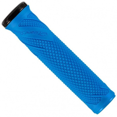 Lizard Skins Single-Clamp Lock-On Wasatch Grips - Deja Blue