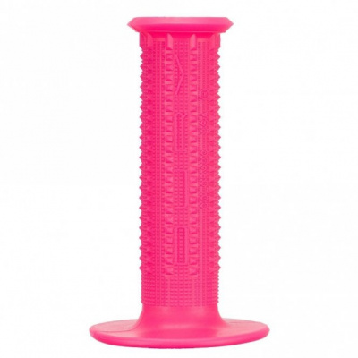 Lizard Skins Single Compound Pyramid Grips With Flange - Neon Pink