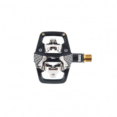 Look X-track En-rage Plus Ti Mtb Pedals With Cleats - Black/gold