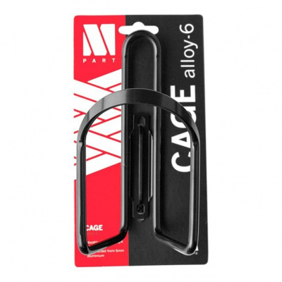 M Part Bottle Cage Alloy Aluminium 6mm - Black