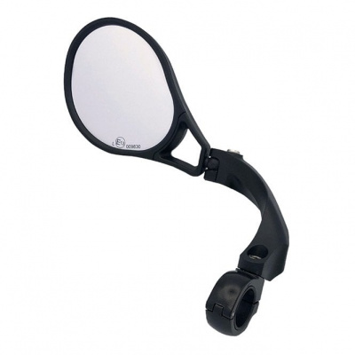 M Part E-bike E13 Approved Mirror - Adjustable - Left Handlebar Clamp Fitting