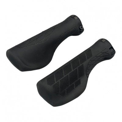 M Part Ergo Comfort Handlebar Grips - Black - 138 mm