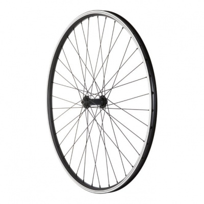 M Part Hybrid Rim Brake Quick Release Front Wheel - 700 C - Black
