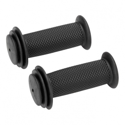 M Part Kids Handlebar Grips - 80 mm - Black
