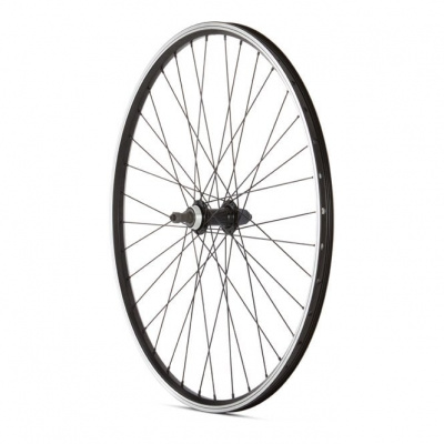 M Part MTB Rim Brake Quick Release Screw On Rear Wheel - 27.5 inch - Black