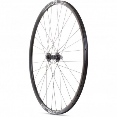 M Part Road Front Wheel Shimano 105 CL Hub - 100X12mm - DT R 470 Rim Blk- 700 C
