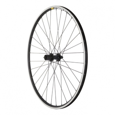 M Part Road Rear Wheel Shimano RS400 Hub Mavic CXP Elite Rim - 700 C - Black