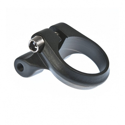 M Part Seat Clamp With Rack Mount Black - 29.8 mm