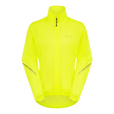 Madison Flux 2L Ultra-packable Waterproof Jacket - Women's - Hi-viz Yellow - 16