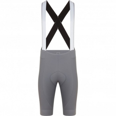 Madison Flux Eit Pad Lycra Bib Short - Men's - Steel Grey