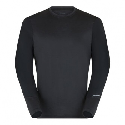 Madison Flux Men's Long Sleeve Trail Jersey - Black