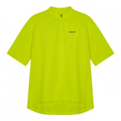 Madison Freewheel Men's Short Sleeve Jersey - Hi-viz Yellow