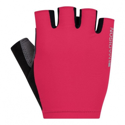 Madison Freewheel Mitts - Magenta Pink