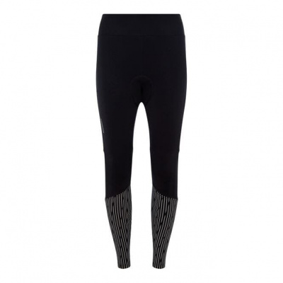 Madison Stellar Padded Women's Reflective Thermal Tights With DWR - Black