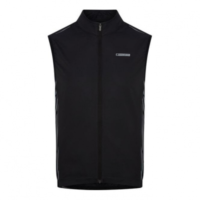 Madison Stellar Reflective Windproof Men's Gilet - Black