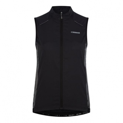 Madison Stellar Reflective Windproof Women's Gilet - Black