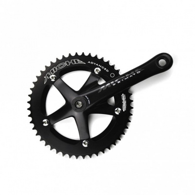 Miche Prim Adv Track C/Set 165mm 48t - Black