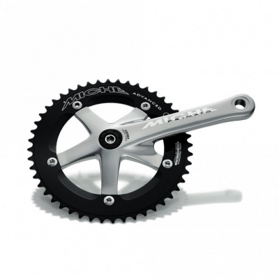 Miche Primato Advance Track Chainset 165mm 48t - Silver