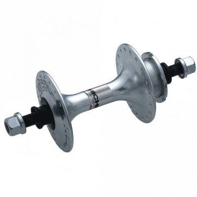 Miche Primato L/Flange 32h Single Fixed Hub - Silver - Rear