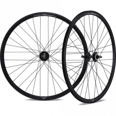 Miche Xpress Pista/Road Wheelset - Black - Pair
