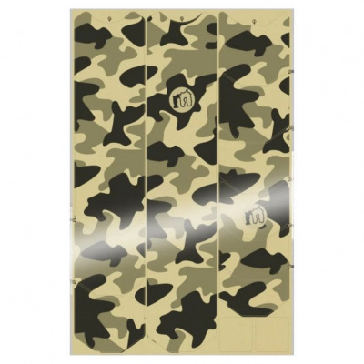 Mucky Nutz Camo Frame Skinz MTB Frame Protection - Black Matt