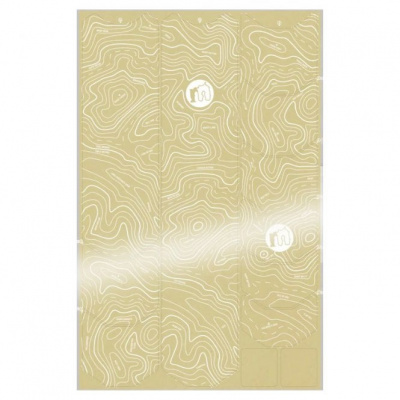 Mucky Nutz Contours Frame Skinz MTB Frame Protection - White Matt