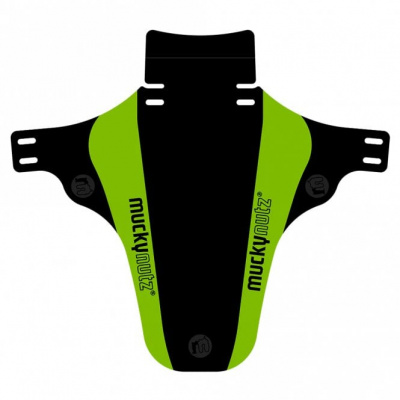 Mucky Nutz Face Fender MTB Clip-On Front Mudguard - Green