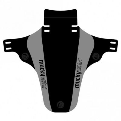 Mucky Nutz Face Fender MTB Clip-On Front Mudguard - Grey