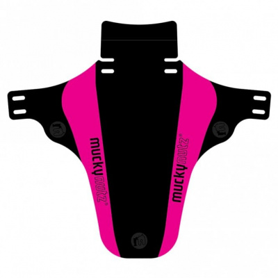 Mucky Nutz Face Fender MTB Clip-On Front Mudguard - Magenta