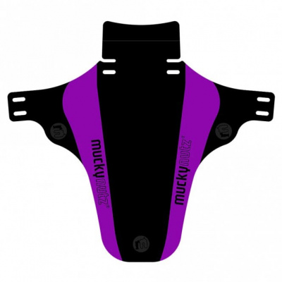 Mucky Nutz Face Fender MTB Clip-On Front Mudguard - Purple