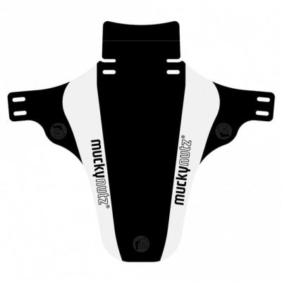 Mucky Nutz Face Fender MTB Clip-On Front Mudguard - White