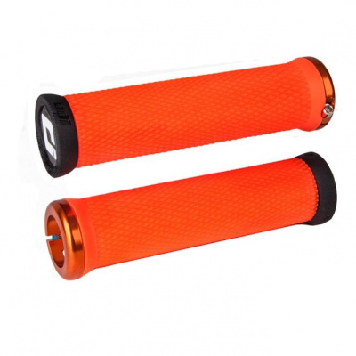 ODI Elite Motion MTB Lock On Grips - Orange - 130 mm
