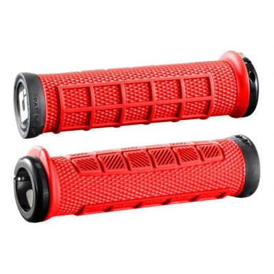 ODI Elite Pro MTB Lock On Grips - Red - 130 mm