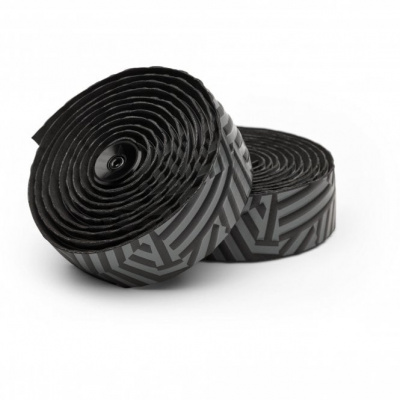 PRO Pioneer Team Handlebar Tape - Black/Grey PU