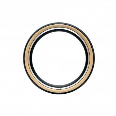 Panaracer Agilest for Brompton Road Folding Tyre - Black/Amber - 16 x 1.35 Inch