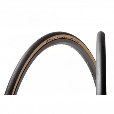 Panaracer Closer Plus Road Folding Tyre - Black/Amber - 700 C