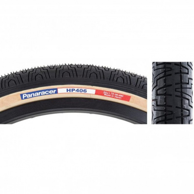 Panaracer HP406 Bmx Tyre - Black/Amber - 20 x 1.75 inch