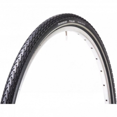 Panaracer Tour Rigid Tyre - Black / Reflective - 26 Inch