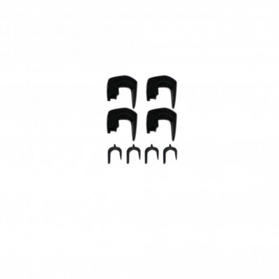 RIXEN-KAUL Klickrail Oversize Pannier Hook Set