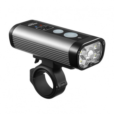 Ravemen PR2400 USB Rechargeable DuaLens Front Light with Remote in Grey/Black (2400 Lumens)