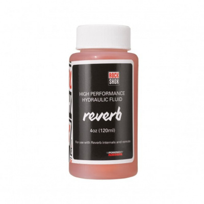 RockShox Reverb Hydraulic Fluid, 120ml Bottle - Reverb A1-B1 Post/All Reverb Remotes/Sprint Remotes
